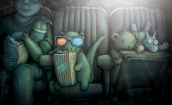 Otter In Cinema