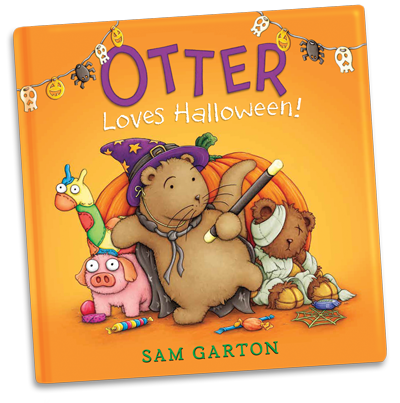 Otter loves Halloween - My Halloween holiday book