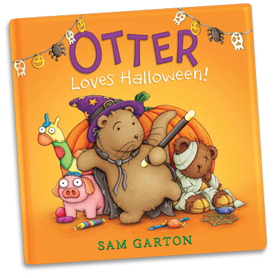 Otter-Loves-Halloween Otter loves Halloween - My Halloween holiday book